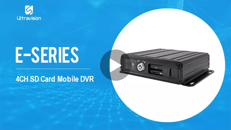 4-канальный мобильный DVR на SD-карте