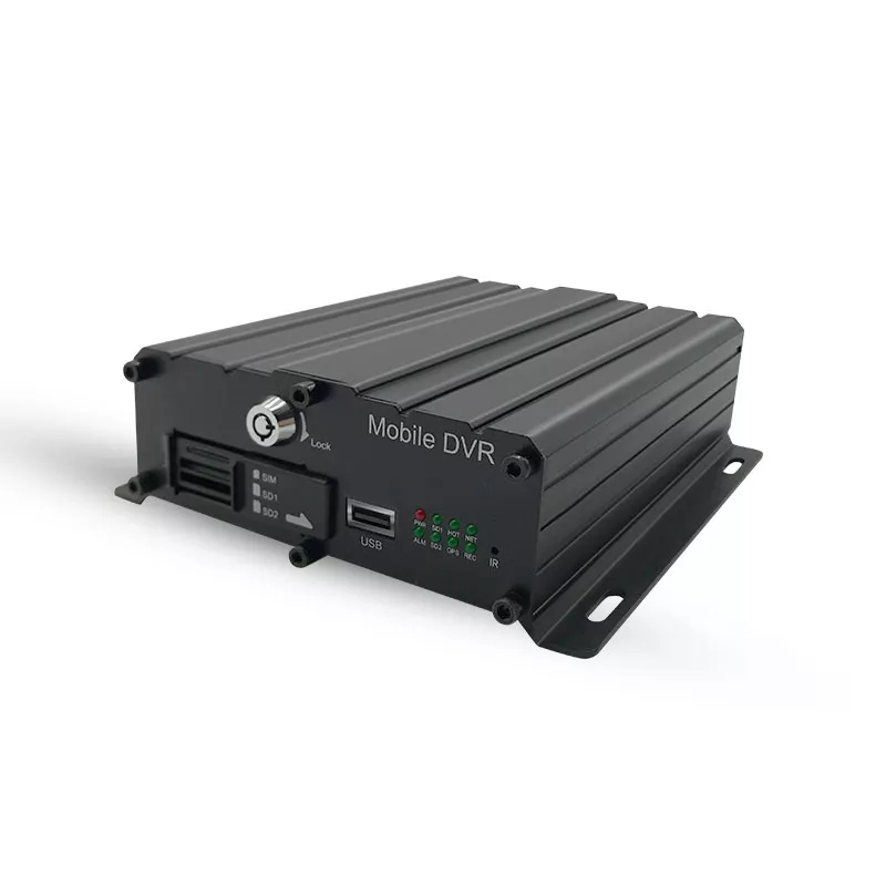 DVR móvil con doble tarjeta SD de 4 canales